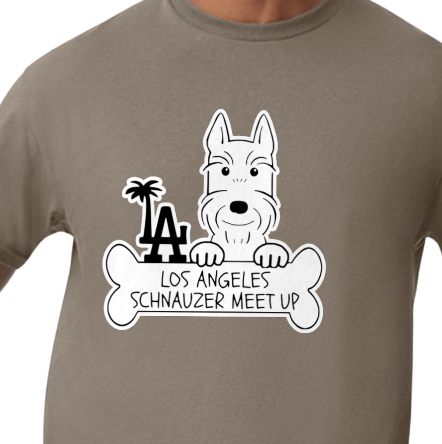 LA Schnauzers Meet Up Human T Shirt