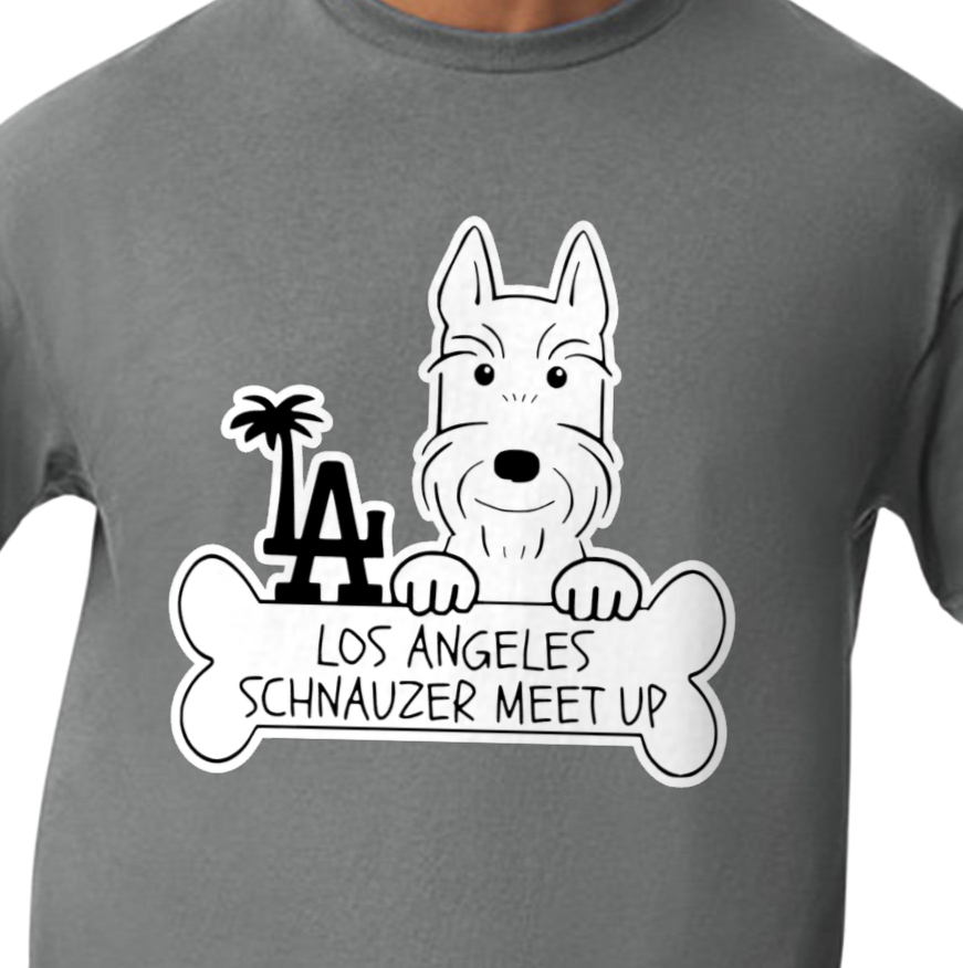 LA Schnauzers Meet Up Human T Shirt