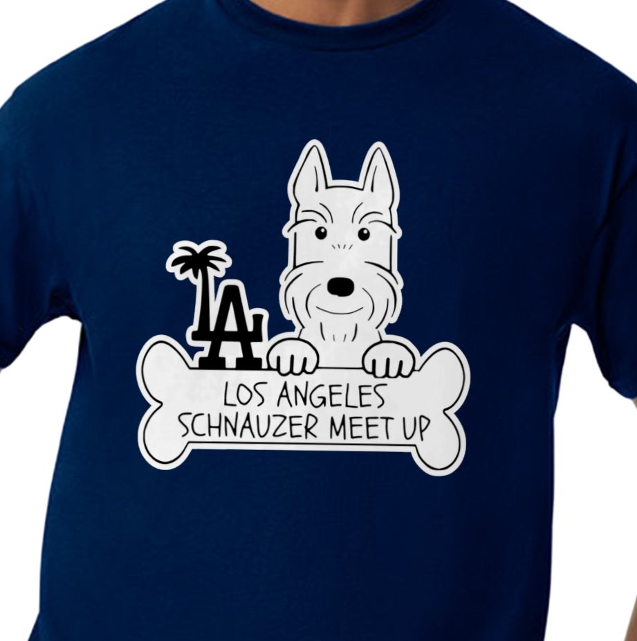 LA Schnauzers Meet Up Human T Shirt