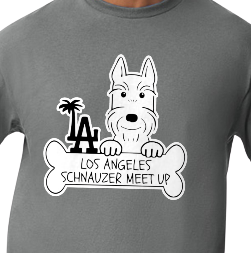 LA Schnauzers Meet Up Human T Shirt