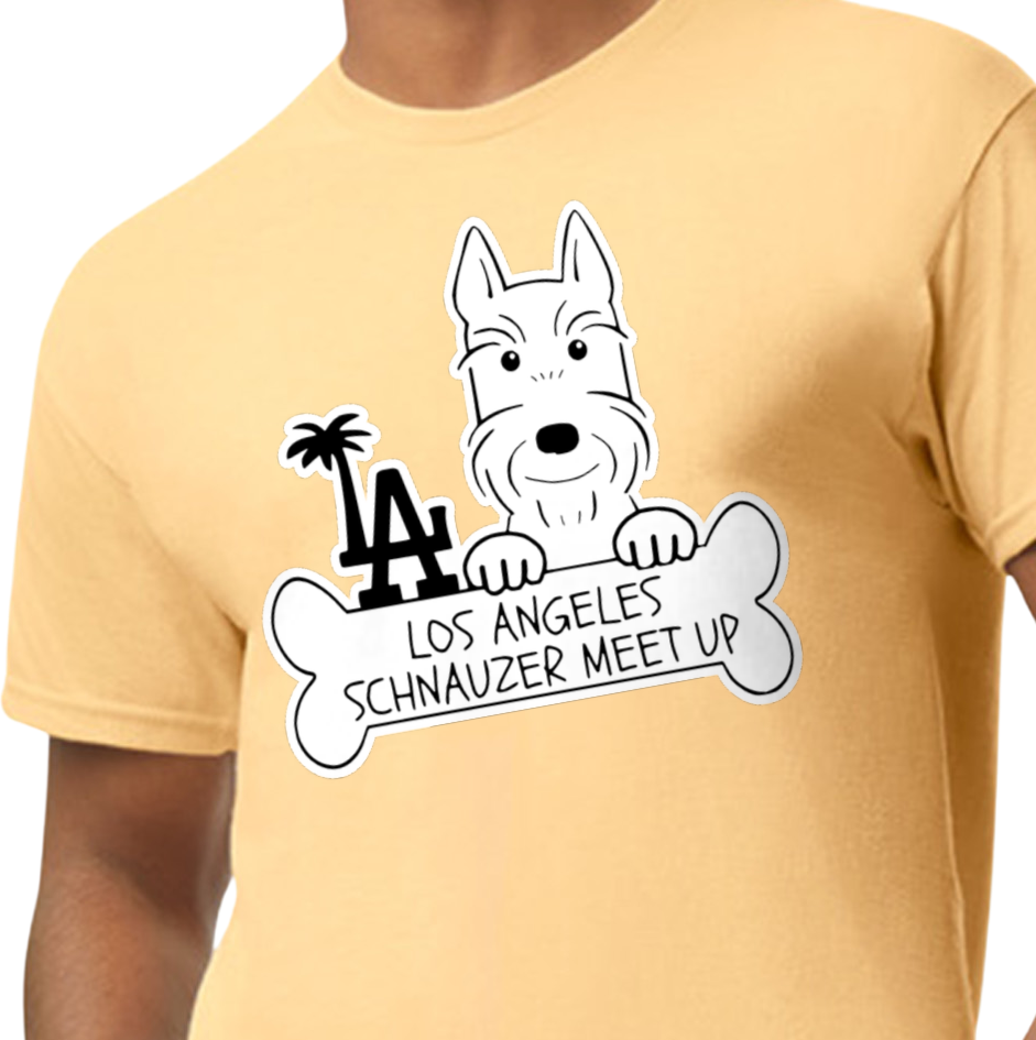 LA Schnauzers Meet Up Human T Shirt