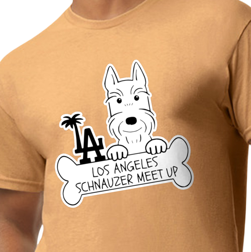 LA Schnauzers Meet Up Human T Shirt