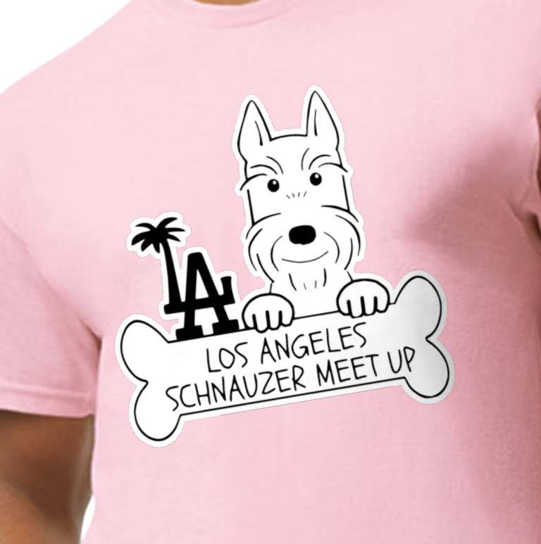 LA Schnauzers Meet Up Human T Shirt