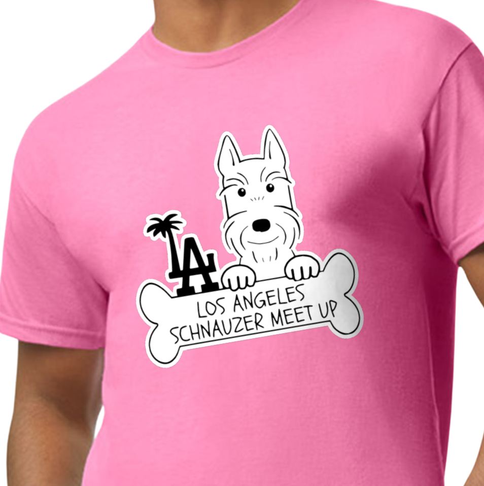 LA Schnauzers Meet Up Human T Shirt