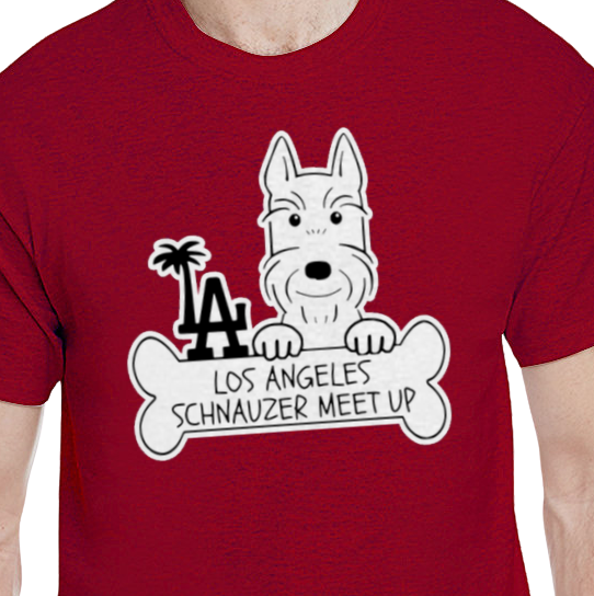 LA Schnauzers Meet Up Human T Shirt