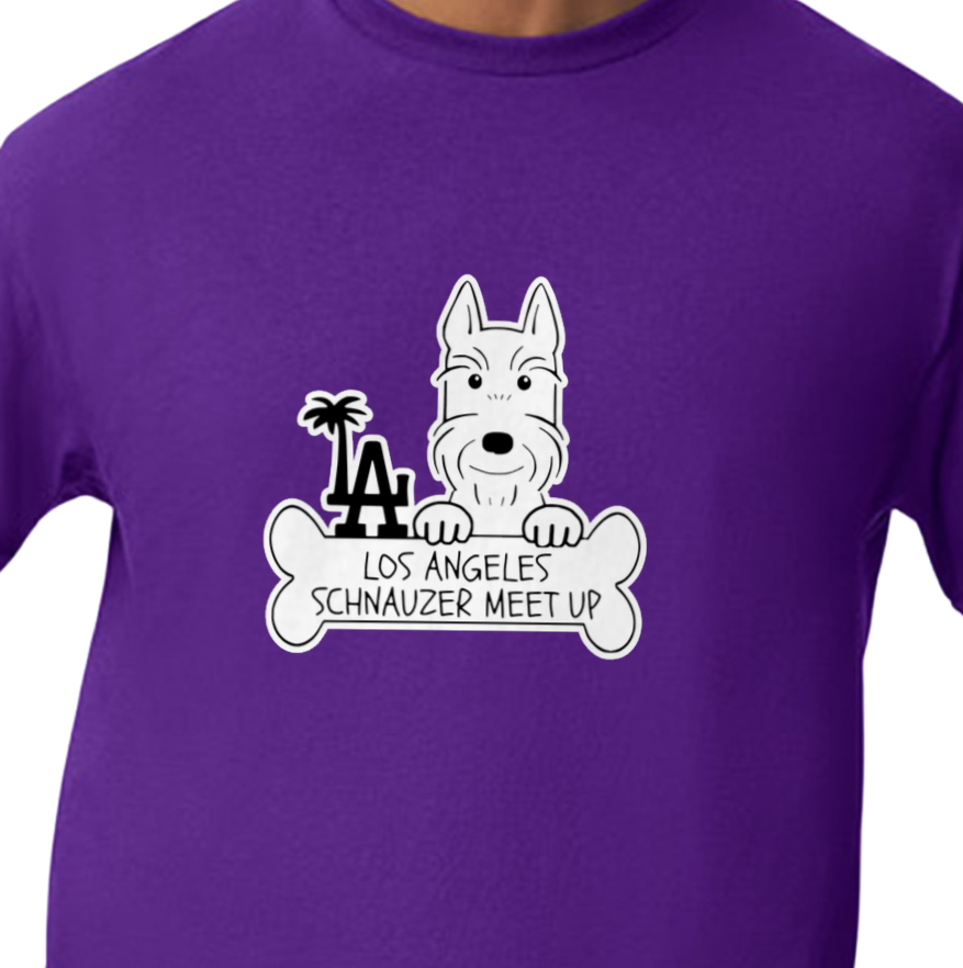 LA Schnauzers Meet Up Human T Shirt