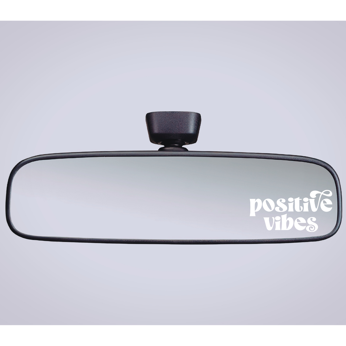 Rear View Mirror Decal