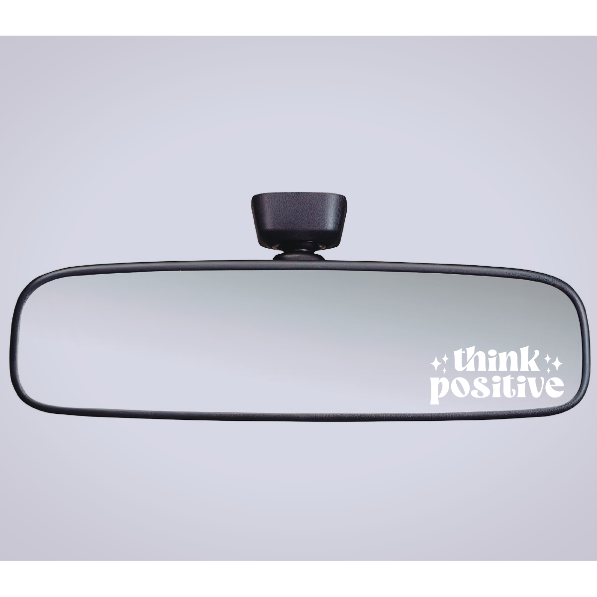 Rear View Mirror Decal