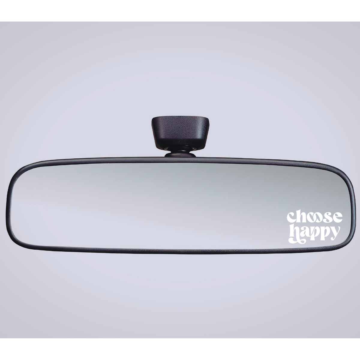 Rear View Mirror Decal